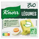 Knorr Bouillon Saveur Légumes Bio 6 Cubes 60g