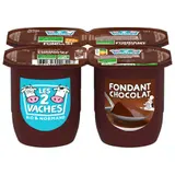 Les 2 Vaches Dessert Chocolat Bio 4x125g