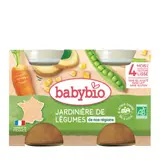 Babybio Petits Pots Jardinière de Légumes Dès 4 Mois 2x130g