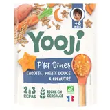 Yooji P'tit diner Carotte Patate douce & Épeautre Bio dès 8 mois - 300g