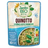 Jardin Bio Quinotto Légumes Verts & Parmesan 220g