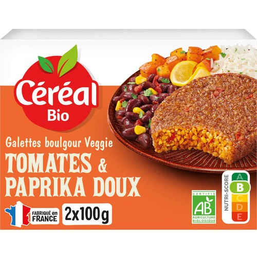 Céréal Bio Galette Quinoa Tomate  200g