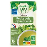 Jardin Bio Velouté petits pois légumes verts  1L