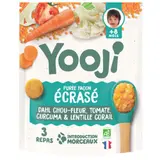 Yooji Écrasé façon Dahl dès 8 mois Bio 400g