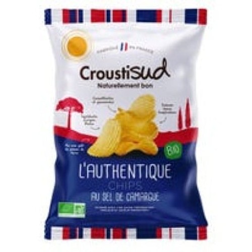 Croustisud l’Authentique Chips Ondulées Bio 100g