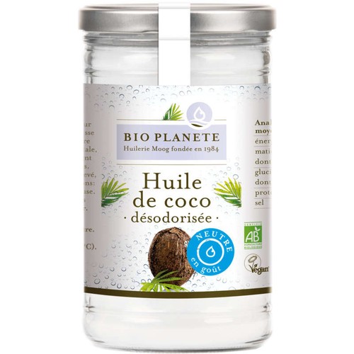 [Par Naturalia] Bio Planète Huile de coco désodorisée Bio 95cl
