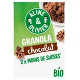 Aline & Olivier Granola Bio chocolat 310g