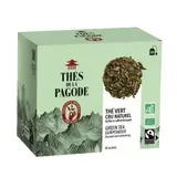Thés de la Pagode Thé Vert cru naturel Bio 20 sachets
