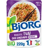 Bjorg Recette Thai Riz Coco Veggie Bio 220g