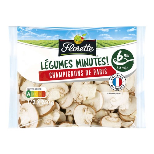 Florette Champignons de Paris émincés 250g