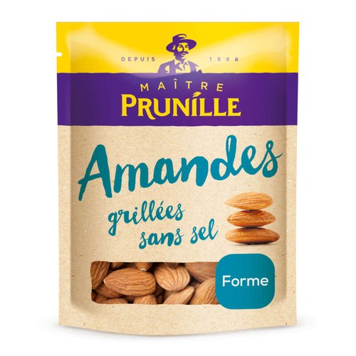 Maître Prunille Amandes grillées sans sel 250g