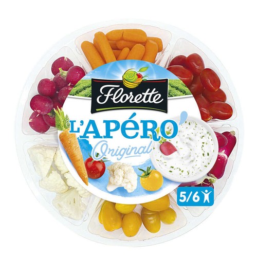 Florette croquez frais plateau apéro 600g