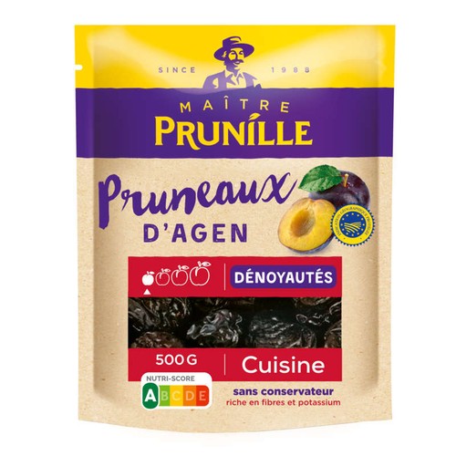 Maître Prunille Pruneaux d'Agen dénoyautés Cuisine 500g