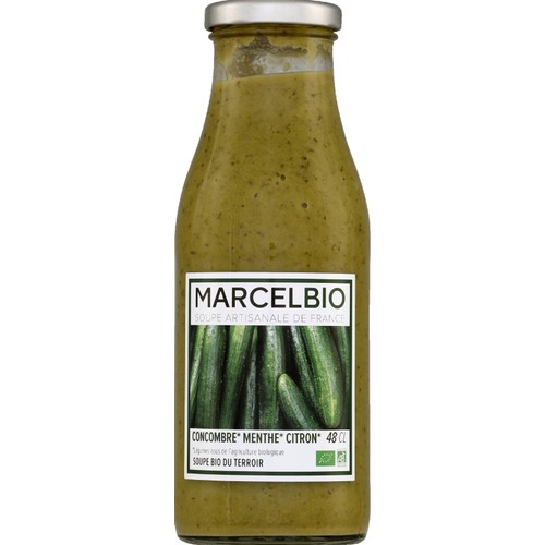 Marcel Bio Soupe Concombre Menthe Bio 48cl