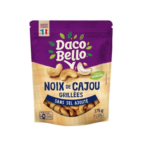 Daco Bello Noix de cajou grillées 175g