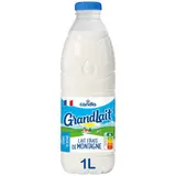 Candia Grandlait - Lait frais demi écrémé de montagne - La bouteille de 1L