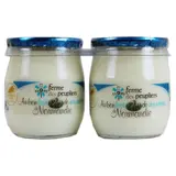 Ferme Des Peupliers Yaourt Nature Au Lait Entier 2x125g