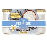 La Fermière Riz Au Lait À La Vanille De Madagascar 2x160g