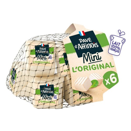 Pavé d'Affinois l’original Filet 6 Portions 30g