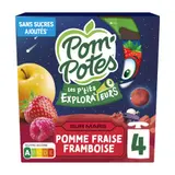 Pom'potes Compote les p'tits explorateurs 4x90g