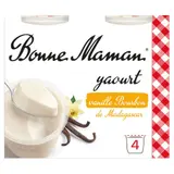 Bonne Maman Yaourt Vanille Bourbon 4x125g