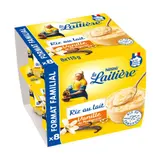 La Laitière Riz au lait vanille 8x115g