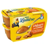 La Laitière Velours de Crème Caramel beurre salé 4x85g