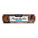 Marie Morin Mousse Chocolat Au Lait 2x100g