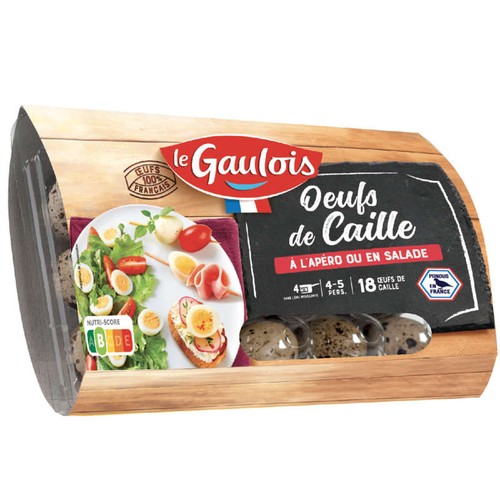 Le Gaulois 18 Œufs Cailles 200g