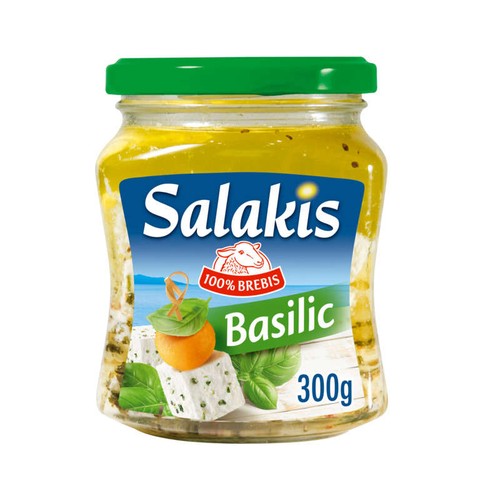 Salakis Fromage au lait de brebis, au basilic 300g