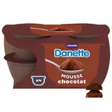 Danette Mousse Au Chocolat 4x60g