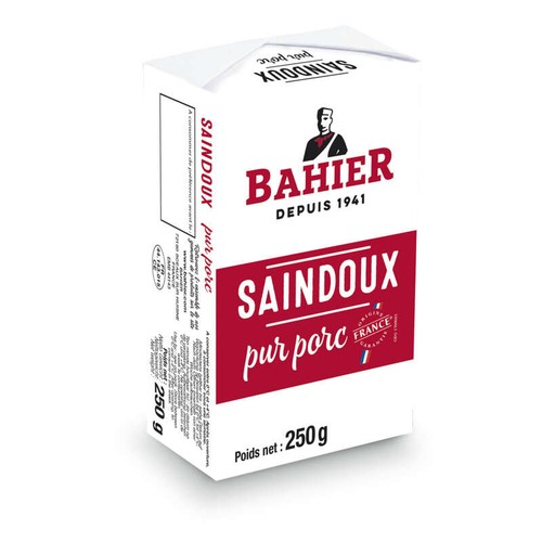 Saindoux bahier 250g