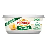 Président Beurre Tendre demi-sel à teneur réduite en matière grasse (66%) 200g