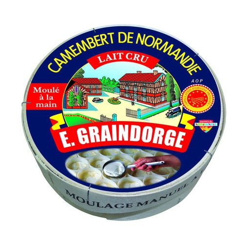 E. Graindorge Camembert Au Lait Cru, Normandie 250g