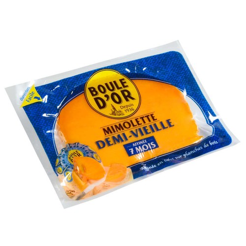 Boule d'Or Mimolette Demi-Vieille Affiné 7 Mois 250g
