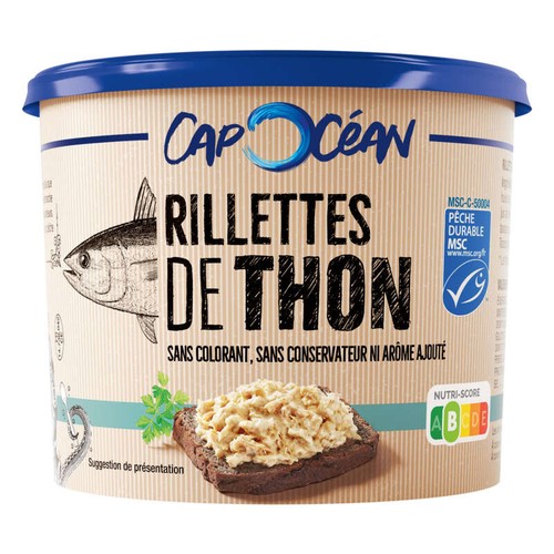 Cap Océan Rillettes de Thon 150g