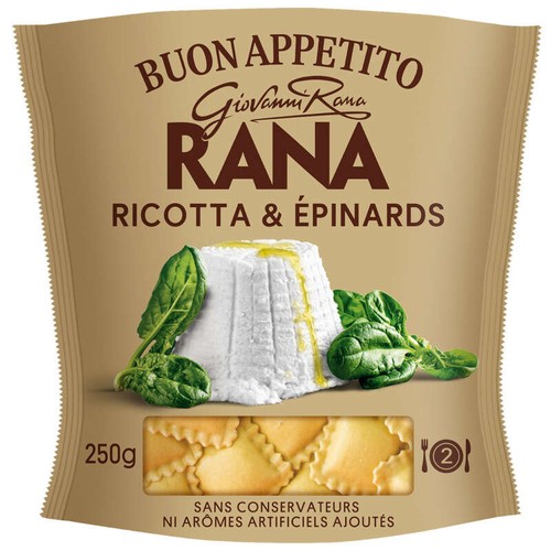 Rana Ravioli Ricotta & Épinards 250g