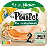 Fleury Michon Blanc De Poulet x2 Tranches 65g
