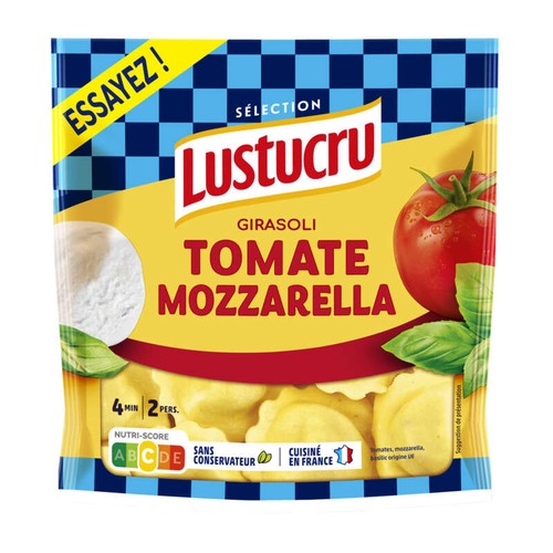 Lustucru Girasoli tomate basilic mozzarella 250g