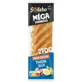 Sodebo Sandwich Méga Baguette Viennois Thon Œufs Sauce Cocktail 270g