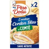 Père Dodu Escalopes de cordon bleu au comté 200g