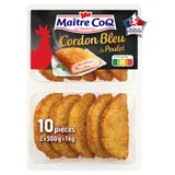 Maitre CoQ Cordon bleu de poulet x10 pièces 1kg