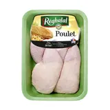 Reghalal Barquette De 4 Cuisses De Poulet 1,15kg