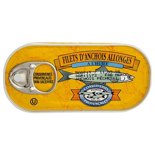Conserveries Provençales Filets d'Anchois allongés 50g