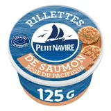 Petit Navire Rillettes de saumon démarche responsable 125g