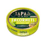 Nautilus Tapas Encornets cuits ail persil et citron vert 100g