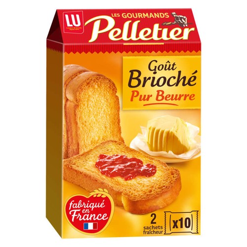 Lu Heudebert Biscottes goût Brioché 260g