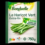 Bonduelle Haricots Verts Extra-Fins Sans Résidu De Pesticides 750g