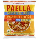 Monoprix Paella fruits de mer poulet & chorizo 900g