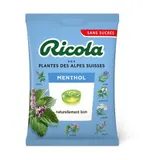 Ricola Bonbons Suisses Aux Plantes Sans Sucre Goût Menthol 70g